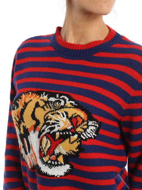 womans gucci sweater|gucci tiger sweater women.